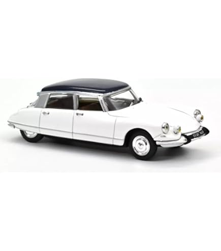Miniature Norev 1/43 Citroën DS Coupé Chapron Le Dandy 1959 – Rouge Toit Noir – AU582