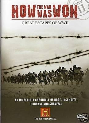 GREAT ESCAPES OF WII. HOW THE WAR WAS WON, THE HISTORY CHANNEL DOCUMENTARY WORLD WAR 2