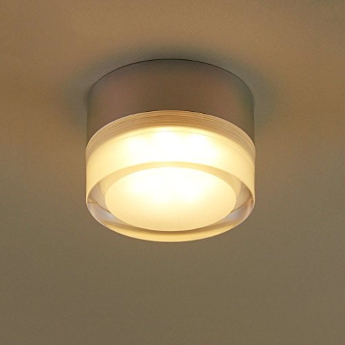 Preisvergleich Produktbild HOMEE Kronleuchter-Led Deckenleuchte / Downlight Aluminium WhiteModern Acryl Deckenleuchte für Geschäfte Restaurants, Flur Veranda Schlafzimmer Beleuchtung Spannung: Ac90V - 240V,Gelbes Licht