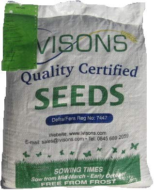 Grassias Premium Hard Wearing Grass Seed – 2KG Premium Quality Lawn Seed for Overseeding & New Lawns – Pet Friendly - Perfect Grass Seeds for UK Lawns - Defra Approved Lawn Seeds