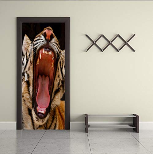 MYLOOO Adesivi per Porte in PVC Adesivi per Auto in PVC 77x200cm