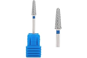 Natury Nails Carbure ongle foret tungstène fraises. Fraise rotative électrique manucure machine équipement nail. Grain Moyen