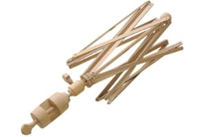 Panetta Casalinghi Tavolo in Legno in avvolgitore, Beige