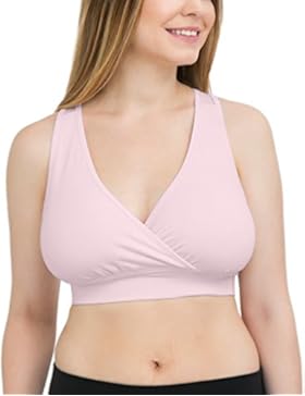 Kindred Bravely -  Reggiseno premaman e da allattamento  - Donna Pink Small