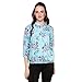 Mallory Winston Light Blue Floral Print Women