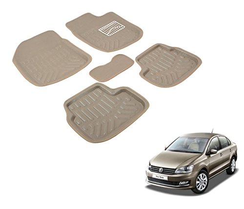 Auto Hub Premium 3D Car Mats For Volkswagen Vento - Beige RS.899 (33.00% Off) - Amazon