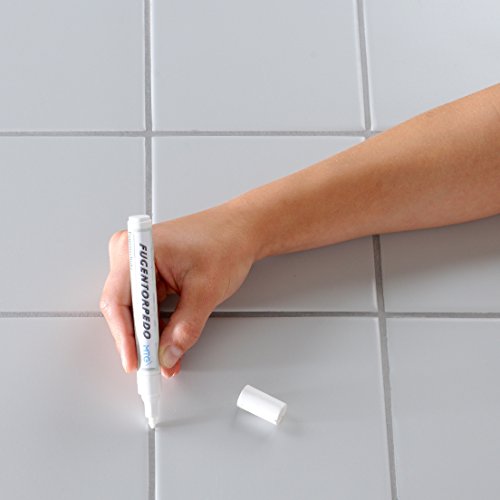 Fugenreiniger – Fugenbürste für Badezimmer, Bad, und Küche für Fliesen, Bodenfliesen und Dusche – Fugentorpedo – Fugenreinigung mit Diamanten und Bürste. Fugen reinigen und sanieren wie ein Profi - 9