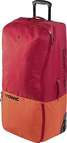 Atomic-Groer-DamenHerren-Reisekoffer-130-Liter-95-x-48-x-40-cm-Polyester-RS-Trunk-RotHellrot-AL5037210