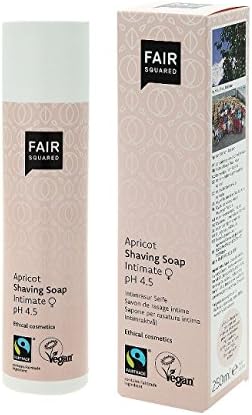 Fair Squared Shaving Soap for Women, Apricot