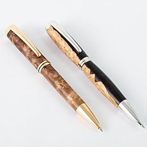 Drehkugelschreiber aus Holz Modell Donau Gentlemen
