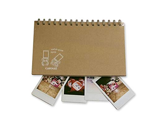 ds. distinctive style DSstyles Fotoalbum für Instax Mini 60 Taschen Kartenhalter Fotoalbum für Fujifilm Instax Mini Filme - Krabbe