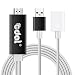 Produktbild iPhone HDMI TV Cable, Tracffy Black Lightning to HDMI Adapter Connector Full HD 1080P for iPhone 7 7 Plus 6s 6s Plus 6 6 Plus 5 5c 5s SE, iPad Air/Mini/Pro (Plug and Play)