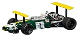 scalextric legends 1967 Detalles altos. Scalextric C3702A Legends Brabham BT26A-3 - Coche Jacky Ickx