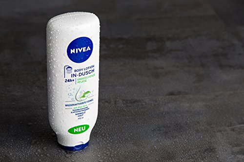 NIVEA In-Dusch Body Lotion Erfrischende Pflege, 1er Pack (1 x 400 ml) - 4