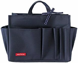 Original Waterproof Bag-in-Bag Insert Organiser with Keyclip 12 Compartments, M/L/XL/XXL Sizes, Dark Blue