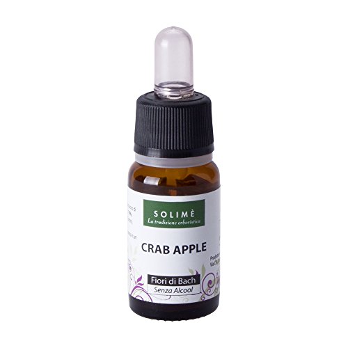 Fiori di Bach - Crab Apple 10 ml - Rimedio naturale analcolico indicato per la mente, l'emotività e lo stress - Prodotto erboristico made in Italy
