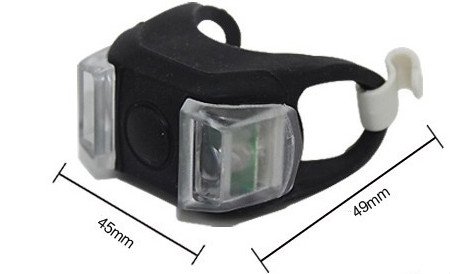 moonnot 2 LED Fahrrad Licht vorne hinten - 2