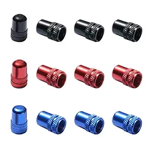 corki Schrader Tire Valve Caps,Aluminum Alloy Bicycle Bike Tire Valve Caps Dust Covers