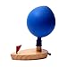 Produktbild attachmenttou Ballonbetriebenes Boot, Kinder-Badespielzeug, Holzspielzeug Für Kinder Ab 4 Jahren