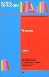Français, tome 2 - concours de professeur des écoles