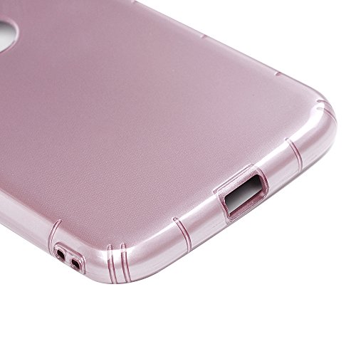 Lenovo Moto G4 /G4 Plus Silikon Case Lenovo Moto G4 Plus Handyhülle YOKIRIN Premium Relief Flexible TPU Silikon Case Schutzhülle Weich Cover Handytasche Etui Handycase Slim Fit Rutschfest Kratzfest Silikonhülle Rose Gold - 5