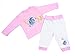 Produktbild Original Disney: Baby Langarm 2-Teiler Shirt + Hose "Findet Dory" mit Nemo, rosa 74/80
