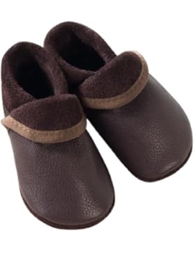 Pololo Klassik Unisex-Kinder Flache Hausschuhe