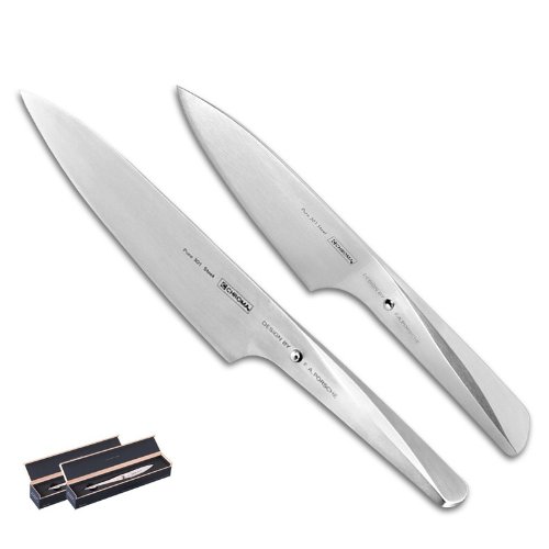 Chroma Type 301 - Design by F.A. Porsche Messer Messerset Kochmesser - 2 tlg.
