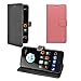 Produktbild Kompatible mit ZTE Blade V7 Rotgold Geldbörse Book Flip Schutzhülle