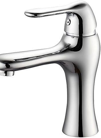 SZ Hona?Popular Style Duckbilled Modelling Electroplate Brass 1 Hole 1 Single Handle Cold And Hot Basin faucet