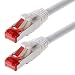 Produktbild helos Patchkabel S/FTP (PIMF) CAT 6 weiss 2m CAT.6 Ethernet LAN Patchkabel Gigabit Netzwerkkabel Patch Kabel folien und geflechtgeschirmt halogenfrei PIMF 2 x RJ45 Stecker ideal für Switch , Internet, Spielkonsole, DSL Verbindungen , Patchfelder , Patchpanel , Router , Modem , Access Point und andere Geräte mit RJ45 Anschluß , CAT Kabel KAT Kabel CAT6 CAT 6 , geschirmtes Patchkabel