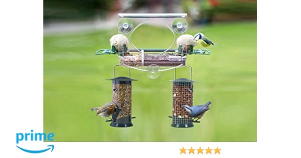 Meripac Window Feeding Station Amazon Co Uk Garden Outdoors