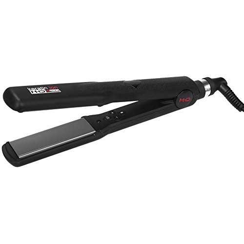 MHD Professional Hair Straightener Wide Ceramic Flat Iron 140C-230C Straightening Hair Fast Memory Function Auto Shut Off Dual Voltage UK Plug 2.65M Cable