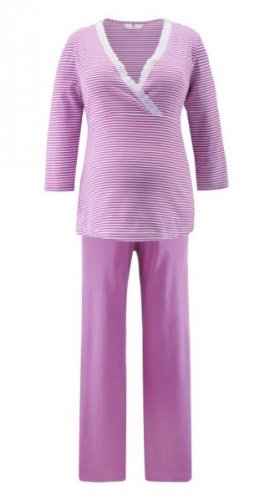 Bellybutton Striped Night Shirt – 185-34054 – Levke – Pink/White