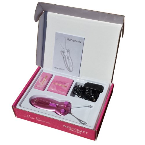 Epilator Epilierer Epiliergerät Haarentfernung Haarentferner Faden arabische Art Hair Remover bekannt aus dem TV - 4
