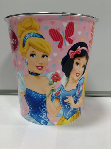 Disney Princess Kids Waste Rubbish Bin Plastic Trash Can Bedroom Nursery