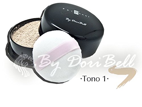 By DoriBell ® Polvo Translúcido Natural Minerals Foundation Tono 1 30gr.