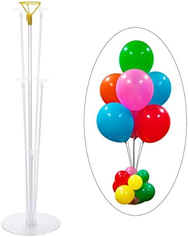 AHSSZ Balloon Tree, Balloon Stand with Plastic Stick Balloon Base Stand, Wedding, Birthday, Garden Party and Celebration of the Great Balloon Accessories