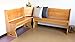 Produktbild Eckbank Kiefer massiv Vollholz Erlefarben Junco 243 - Abmessung: 85 x 110 x 150 cm (H x B x L)