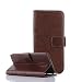 Produktbild Nokia 6 Hülle, Nokia 6 Schutzhülle, Alfort Carving Lederhülle Fashion Design Premium PU Leder Hohe Qualität Tasche Case Cover Kasten Abdeckung Wallet für Nokia 6 5.5" Smartphone Funktion Standfunktion Unterstützte Telefone und Magnetverschluss mit Schmetterling ( Braun )