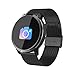 Produktbild iUcar Q9 Sport Smart Armband Farbbildschirm Smartwatch Wasserdichte Armbanduhr Schwarzes Stahlband