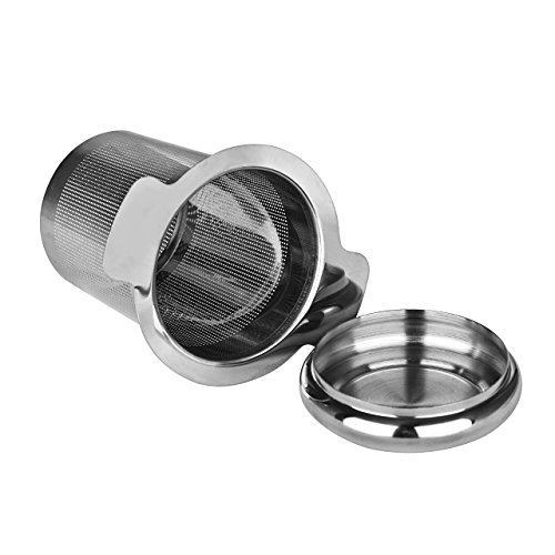 Newcomdigi Teesieb Teefilter Dauerfilter Edelstahl 5×7.5 CM - 4