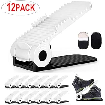 FEMOR Schuhaufbewahrung Set 10XAufbewahrungsbox Stapelbar Storage Box