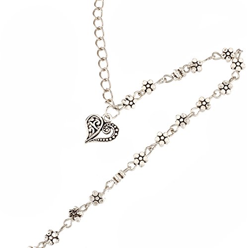 Merssavo Damen Fußkettchen Boho Knöchel-Armband Strand Fußkettchen Schmuck - 4