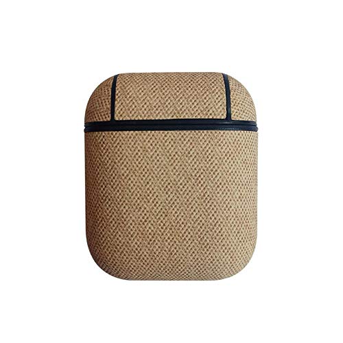 Preisvergleich Produktbild Dreameryoly Schutzhülle für Airpods Schutzhülle Drahtlose Bluetooth-Headset-Box Ladetasche Leder Kopfhörer Hülle für Airpods iPhone Ganzkörper Schutzhülle