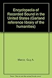Image de Encyclopedia of Recorded Sound in the United States