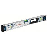 Bosch Professional Su terazisi 60 cm, &ccedil;epe&ccedil;evre okunabilir, al&uuml;minyum g&ouml;vde, sağlam u&ccedil; kapaklar, blister i&ccedil;inde