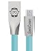 GeekCases Micro USB 2.4A Zinc Alloy (Kirsite) Quick Charge Cable Android Smartphone and Tablet (Green) RS.329.00