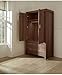 Tutti Bambini Milan Wardrobe with Walnut Finish