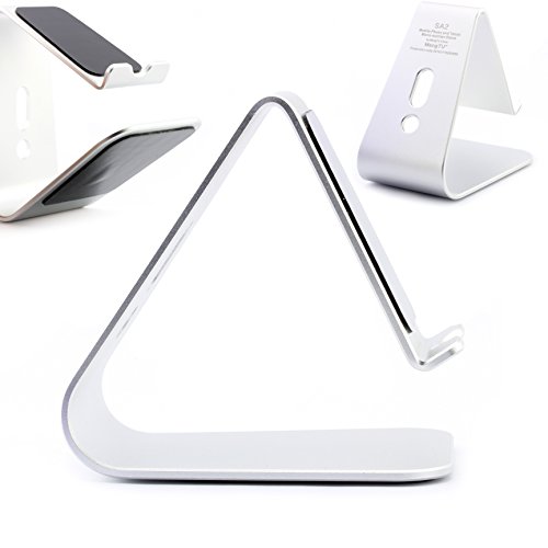 Universal Aluminium Smartphone Handy Tablet Ständer Alu Handy Halter Samsung, Nokia , Apple, HTC und viel mehr … ScorpioCover Variante 2 silber - 7